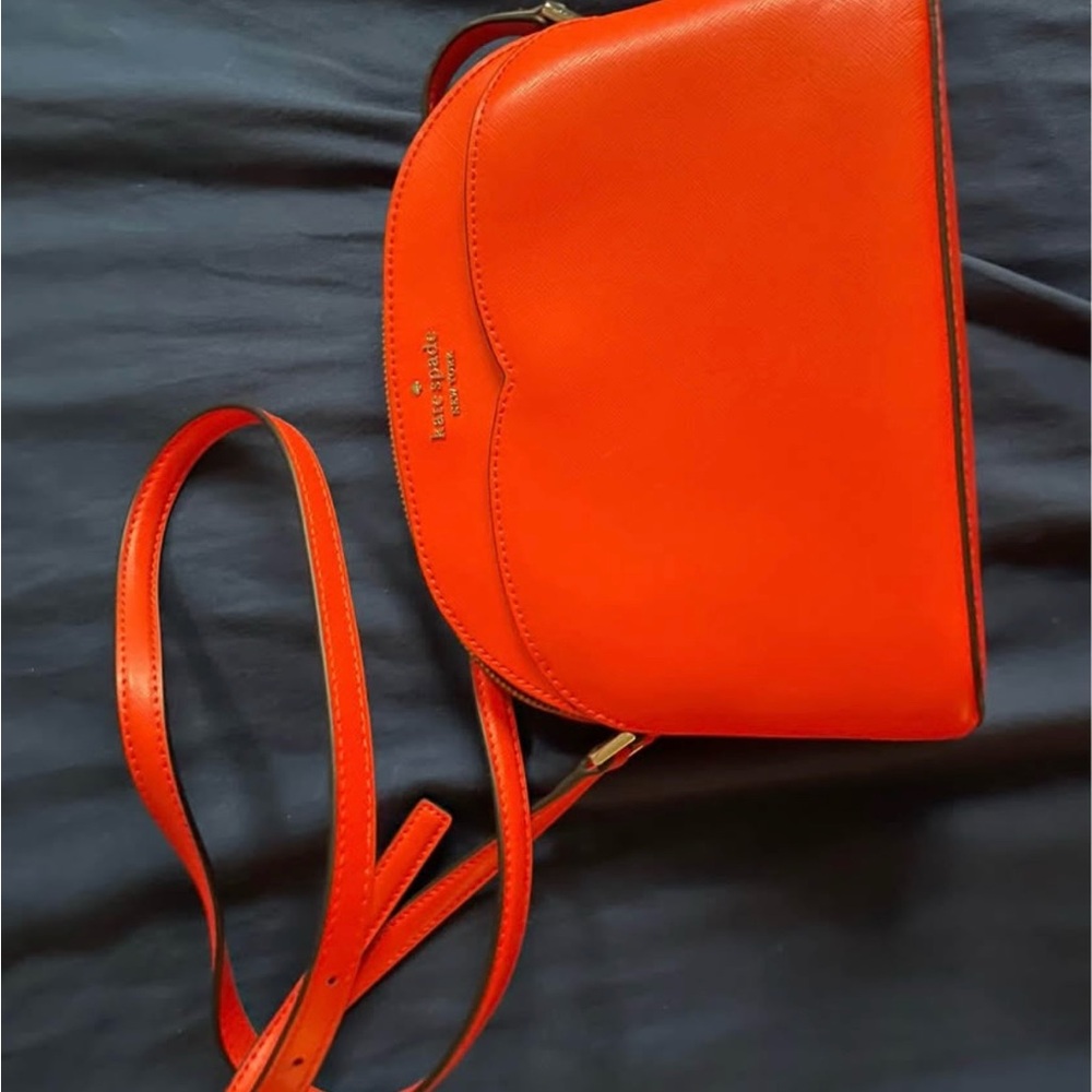 Kate Spade Vibrant Orange Crossbody Bag